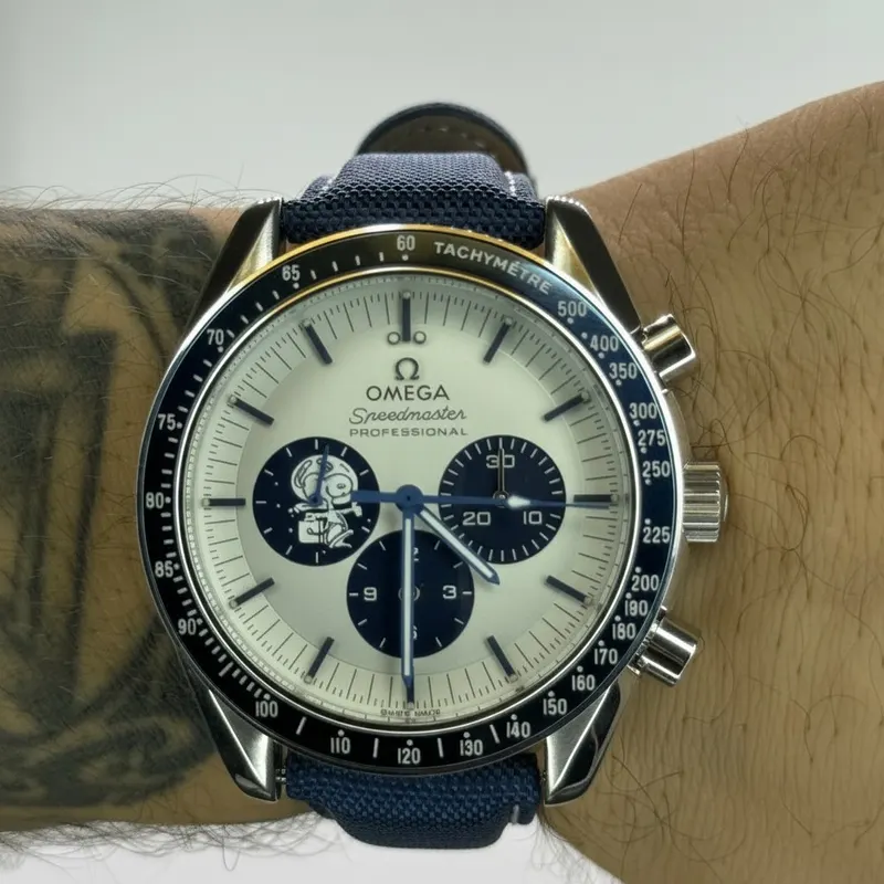 Omega Speedmaster Silver Snoopy