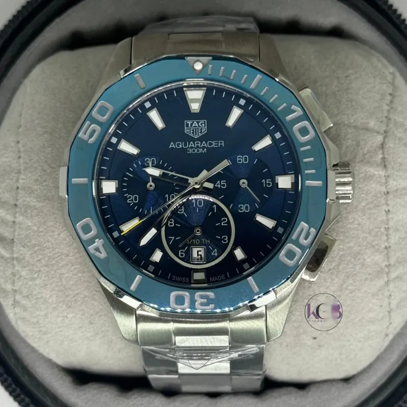 TAG Heuer Aquaracer Prata Azul