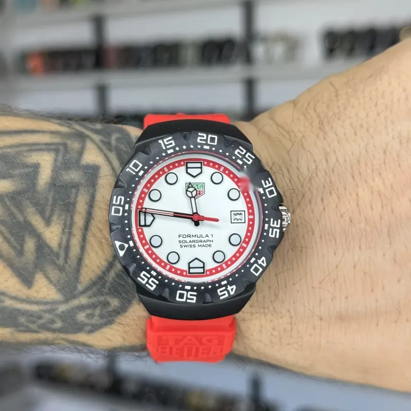 TAG Heuer Formula 1 Solargraph Silicone
