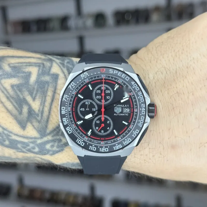TAG Heuer Formula 1 Oracle Preto