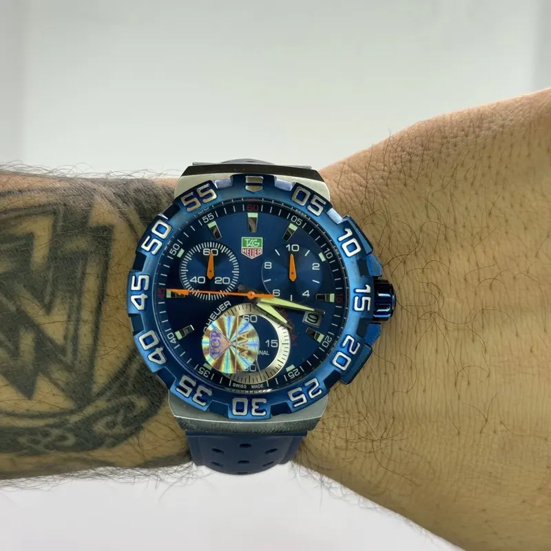 TAG Heuer Formula 1 Prata Azul