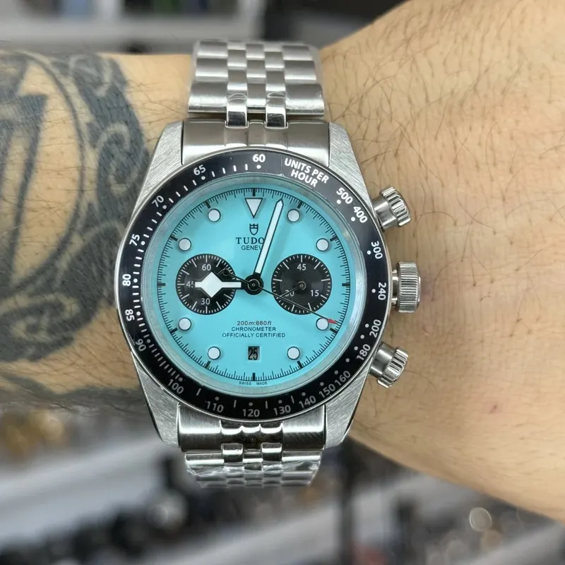 Tudor Black Bay Blue Flamingo